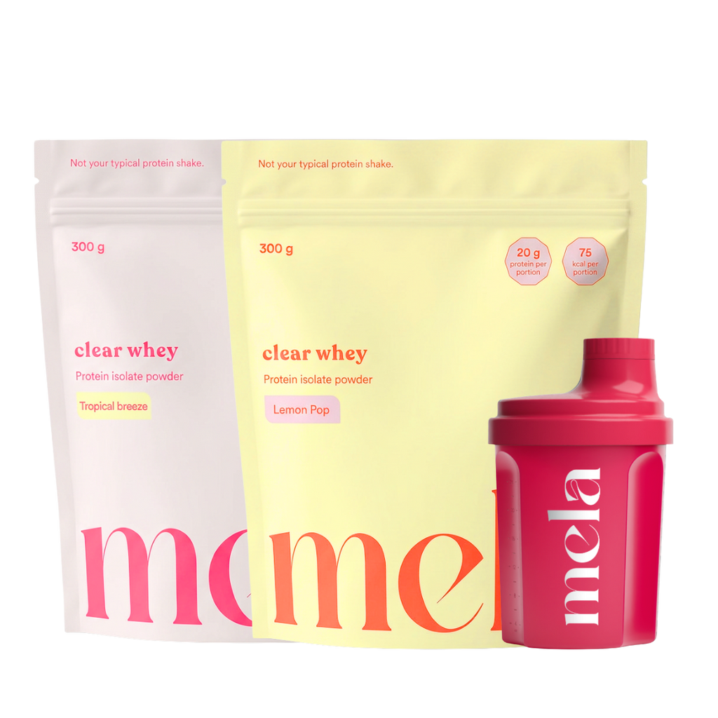 2 st Clear Whey Protein + FREE SHAKER