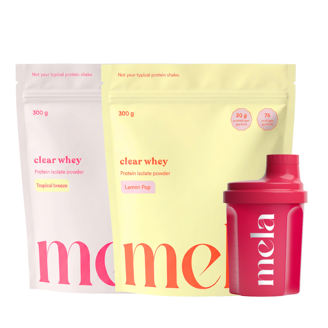 2 st Clear Whey Protein + FREE SHAKER