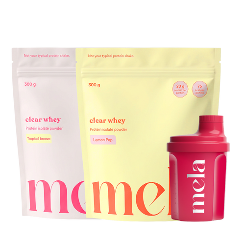 2 st Clear Whey Protein + FREE SHAKER
