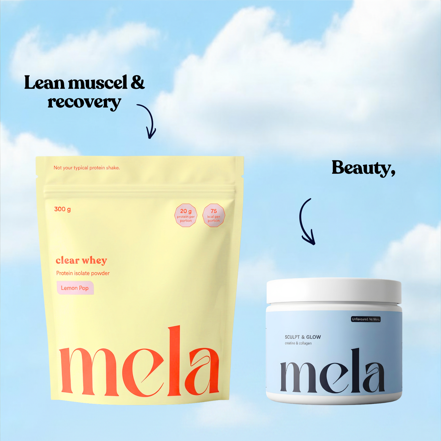 Clear Whey Protein + Creatine bundle