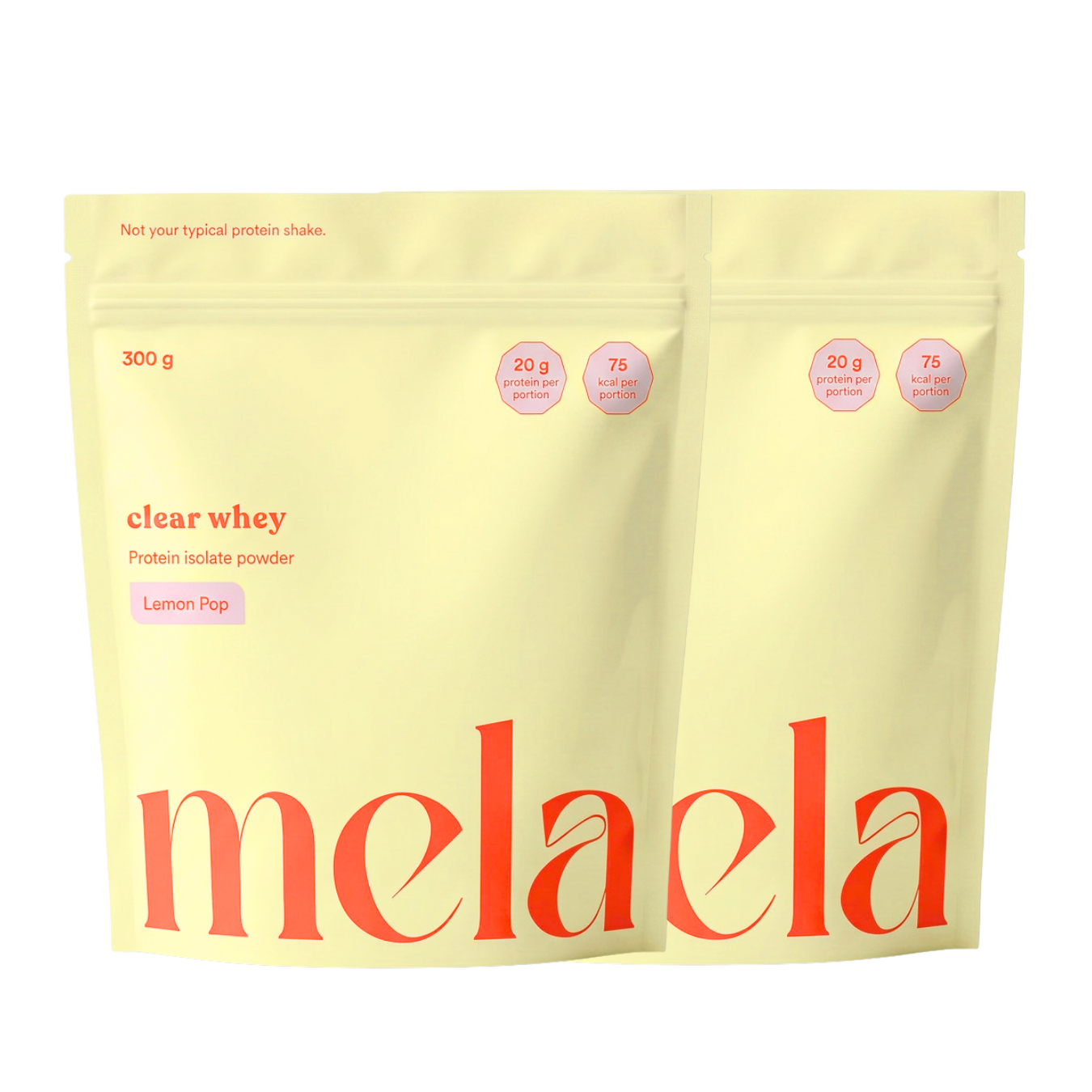 2 st Clear Whey Protein Lemon Pop