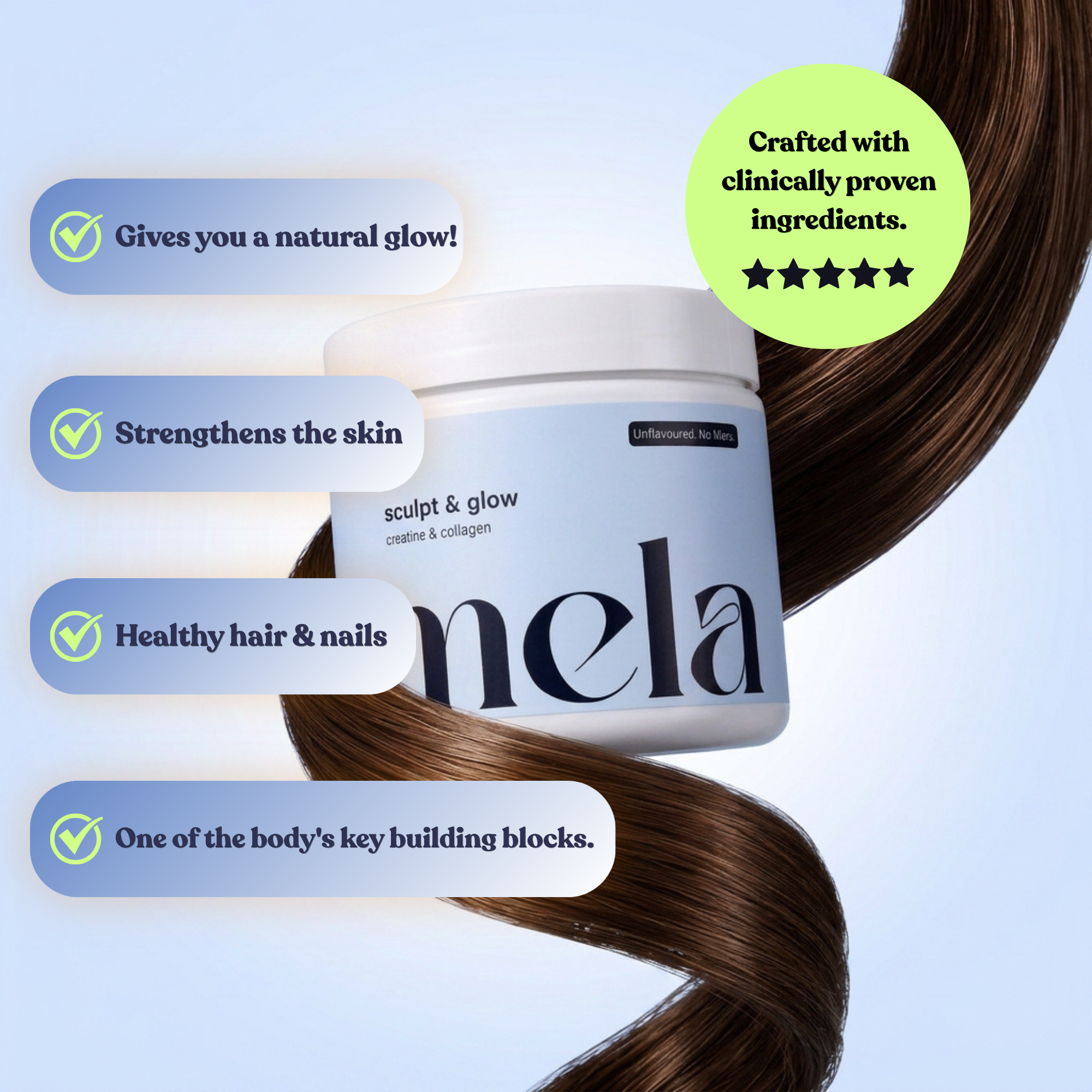 Sculpt and Glow - Creatine + Collagen