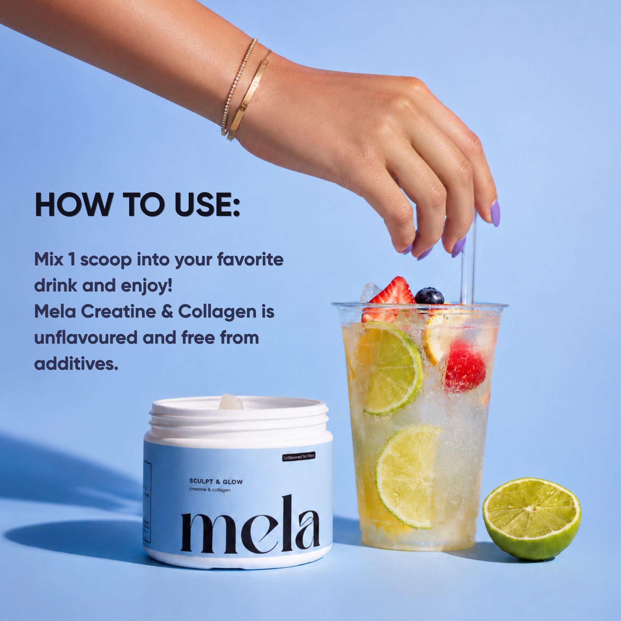 Sculpt and Glow - Creatine + Collagen